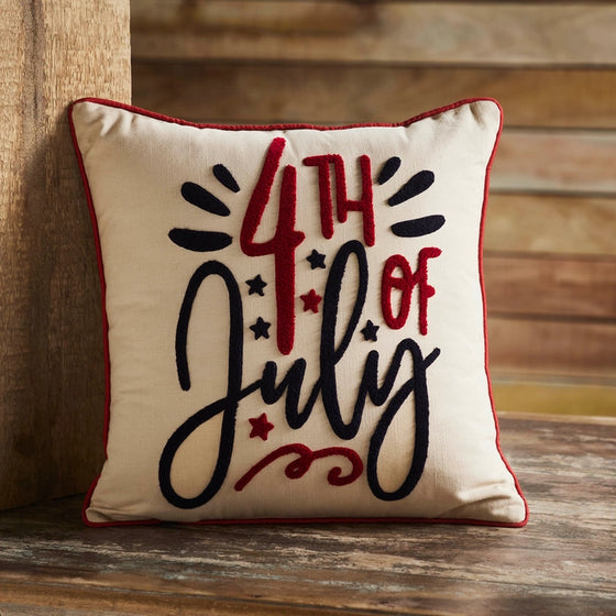 4th of July Throw Pillow