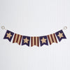 Americana Burlap Banner