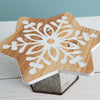 Snowflake Dessert Stands (set of 2)