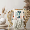 Sancia Coastal Polyester Throw Pillow