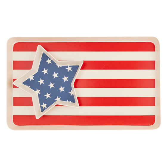 Americana Dip and Serving Tray