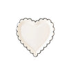 Scalloped Heart Paper Plate (Set of 24)