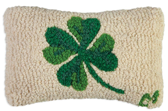 Clover Decorative Wool Pillow