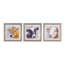  Framed Cow Print (Set of 3)