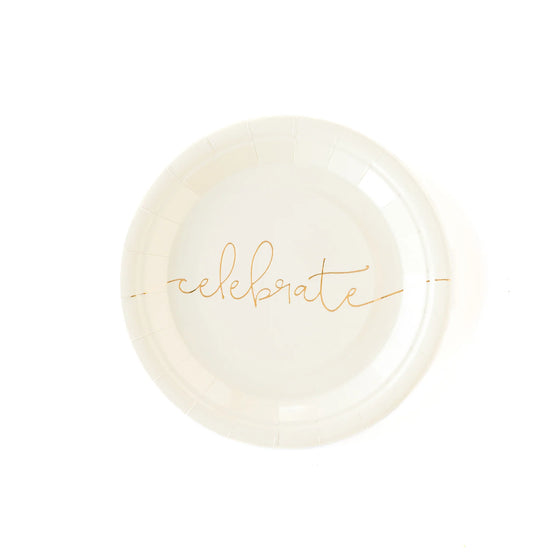 Celebrate 7" Paper Plates (24 Count)