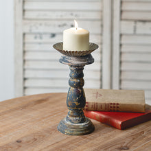  Small Distressed Candle Stand