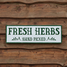  Fresh Herbs Sign